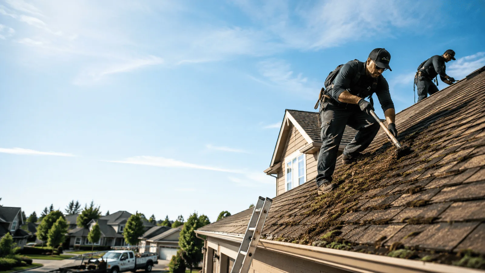 Roof Moss Removal in Indio, CA near me